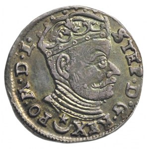 trojak 1582, Wilno, Ivanauskas 774:127, wyśmienity egze...