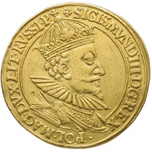 10 dukatów medalowych bez daty (1592), Gdańsk, Aw: Ukor...
