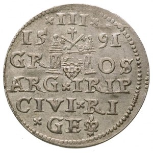 trojak 1591, Ryga, Gerbaszewski  4