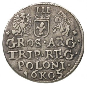 trojak 1605, Kraków