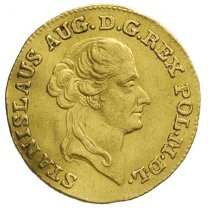 dukat 1789, Warszawa, złoto 3.48 g, Plage 449, Kaleniec...