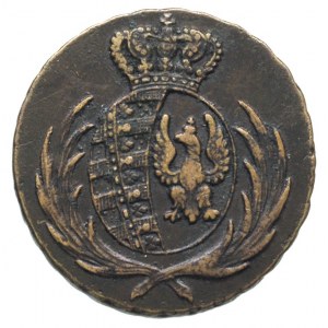 trojak 1814, Warszawa, Plage 93, patyna