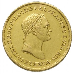 50 złotych 1829, Warszawa, złoto 9.76 g, Plage 10, Bitk...