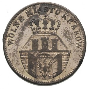 10 groszy 1835, Wiedeń, Plage 295, niewielkie uszkodzen...