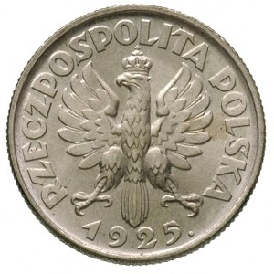 1 złoty 1925, Londyn, Parchimowicz 107 b, wyśmienicie z...