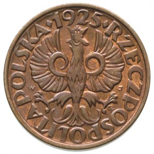 2 grosze 1925, Warszawa, Parchimowicz 102 b, wyśmienity...