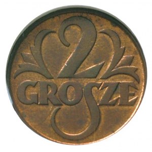 2 grosze 1928, Warszawa, Parchimowicz 102 d, moneta w p...