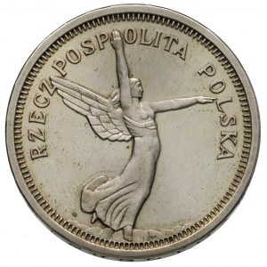 5 złotych 1928, Warszawa, Nike, srebro 17.90 g, moneta ...