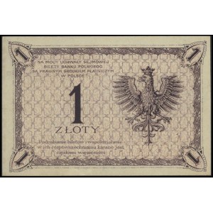 1 złoty 28.02.1919, seria S.40A, Lucow 563 R3, Miłczak ...