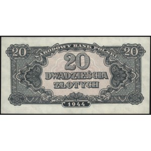 20 złotych 1944, \obowiązkowe, seria YY