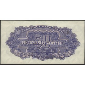 50 złotych 1944, \obowiązkowe, seria AX