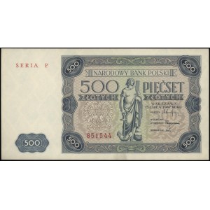 500 złotych 15.07.1947, seria P, Miłczak 132a
