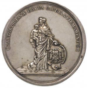 medal z okazji chrztu Aleksandra Jerzego Czartoryskiego...