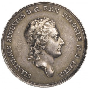 Ne Cede Malis - medal autorstwa J.F. Holzhaeussera ok.1...