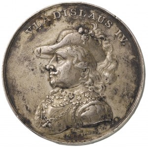 Władysław IV - medal ze świty królewskiej autorstwa J.J...