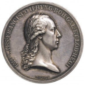 medal sygnowany J.N.Wirt, wybity w 1796 r., z okazji pr...