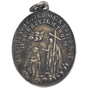 medalik - pamiątka beatyfikacji B. Bronisławy, 3 IX 184...