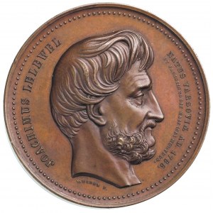 Joachim Lelewel - medal autorstwa Wurden’a 1859 r., Aw:...