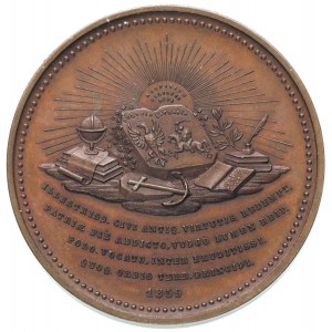 Joachim Lelewel - medal autorstwa Wurden’a 1859 r., Aw:...