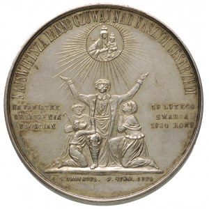 medal na uwłaszcenie chłopów w Królestwie Polskim 1864 ...