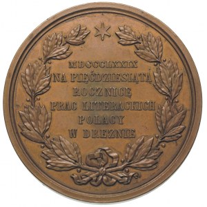 Józef Ignacy Kraszewski - medal autorswa M. Bardulecka ...
