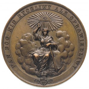 medal projektu Juliusza Kossaka wybity z okazji wydarze...