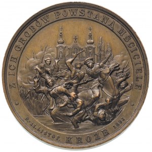 medal projektu Juliusza Kossaka wybity z okazji wydarze...