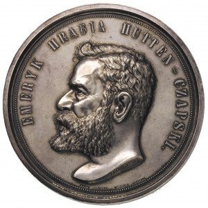 Hrabia Emeryk Hutten-Czapski - medal autorstwa K. Barto...