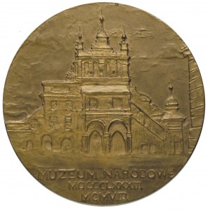 medal pamiątkowy na 25 rocznicę Muzeum Narodowego w Kra...