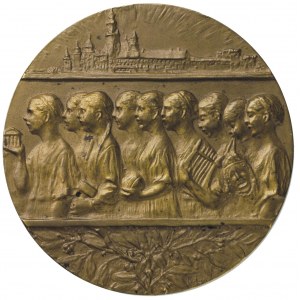 medal pamiątkowy na 25 rocznicę Muzeum Narodowego w Kra...