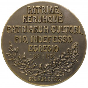 Andrzej Potocki-medal autorstwa Witolda Bielińskiego wy...