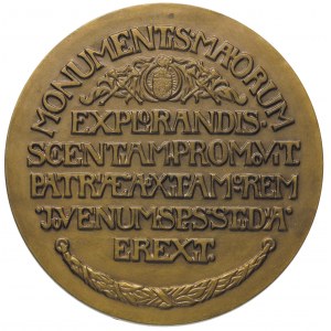 Marian Sokołowski-medal autorstwa Kunzeka z okazji odej...