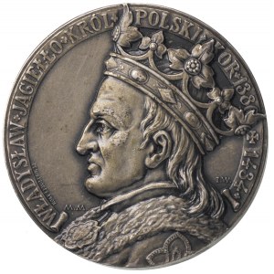 Władysław Jagiełło-medal autorstwa Ignacego Wróblewskie...