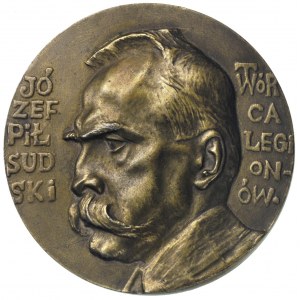 medal autorstwa Konstantego Laszczki poświęcony Józefow...
