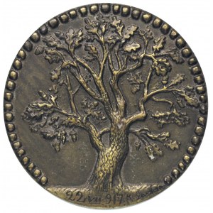 medal autorstwa Konstantego Laszczki poświęcony Józefow...