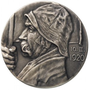 medal projektu Czesława Makowskiego na pamiątkę odzyska...