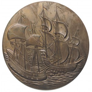 300-lecie Bitwy pod Oliwą- medal autorstwa Stefana Ślez...