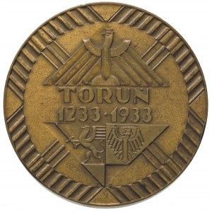 700-lecie założenia miasta Torunia 1933 r., - medal aut...