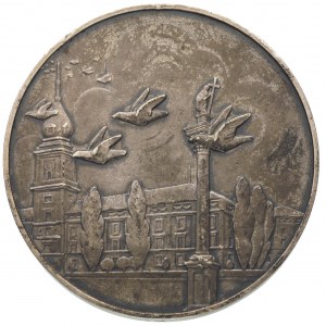medal nagrodowy dla Jana Appelta 1934 r., Aw: W wieńcu ...