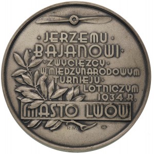 Jerzy Bajan- medal autorstwa Rudolfa Mękickiego, 1934 r...