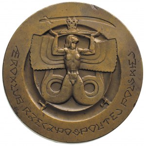Zawody Gordon Bennetta w Warszawie 1936 r., medal autor...