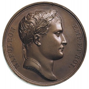 Napoleon Bonaparte - medal autorstwa Denon’a i George’a...