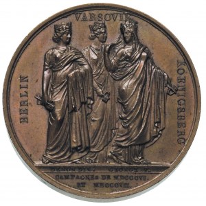 Napoleon Bonaparte - medal autorstwa Denon’a i George’a...