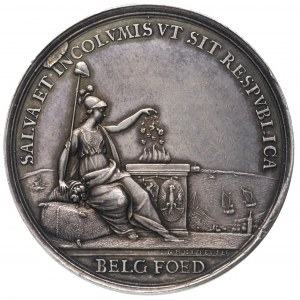 medal autorstwa J.G.Holtzhey’a 1768 r., Aw: Anioł opiek...