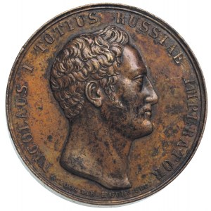 Mikołaj I, -medal autorstwa H.Gube’go za zdobycie Warny...