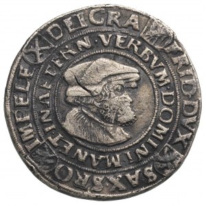 Fryderyk III i Jan I 1486-1525, talar 1522, Annaberg, A...