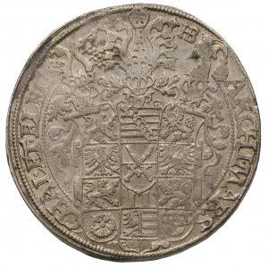 August 1553-1586, talar 1575, Aw: Popiersie w polu data...
