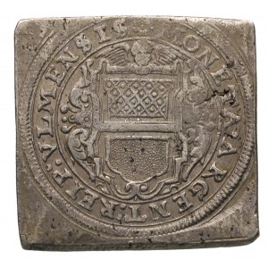 1 gulden 1704, klipa, srebro 14.42 g, Brause- Mansfeld ...