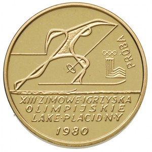 2000 złotych 1980, Warszawa, Zimowe Igryzska Olimpijski...