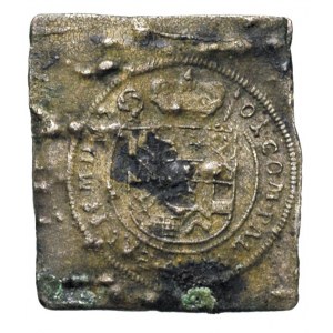 krajcar 1701, Nysa, klipa srebrna 1.67 g, F.u.S. 2752, ...